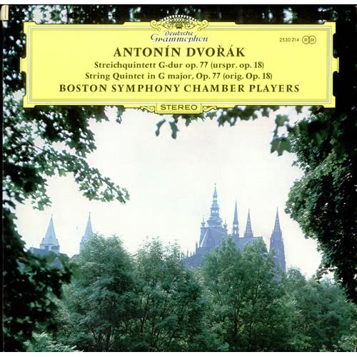 Dvorak / Boston Symphony Chamber Players String Quintet in G major Op. 77 (LP)